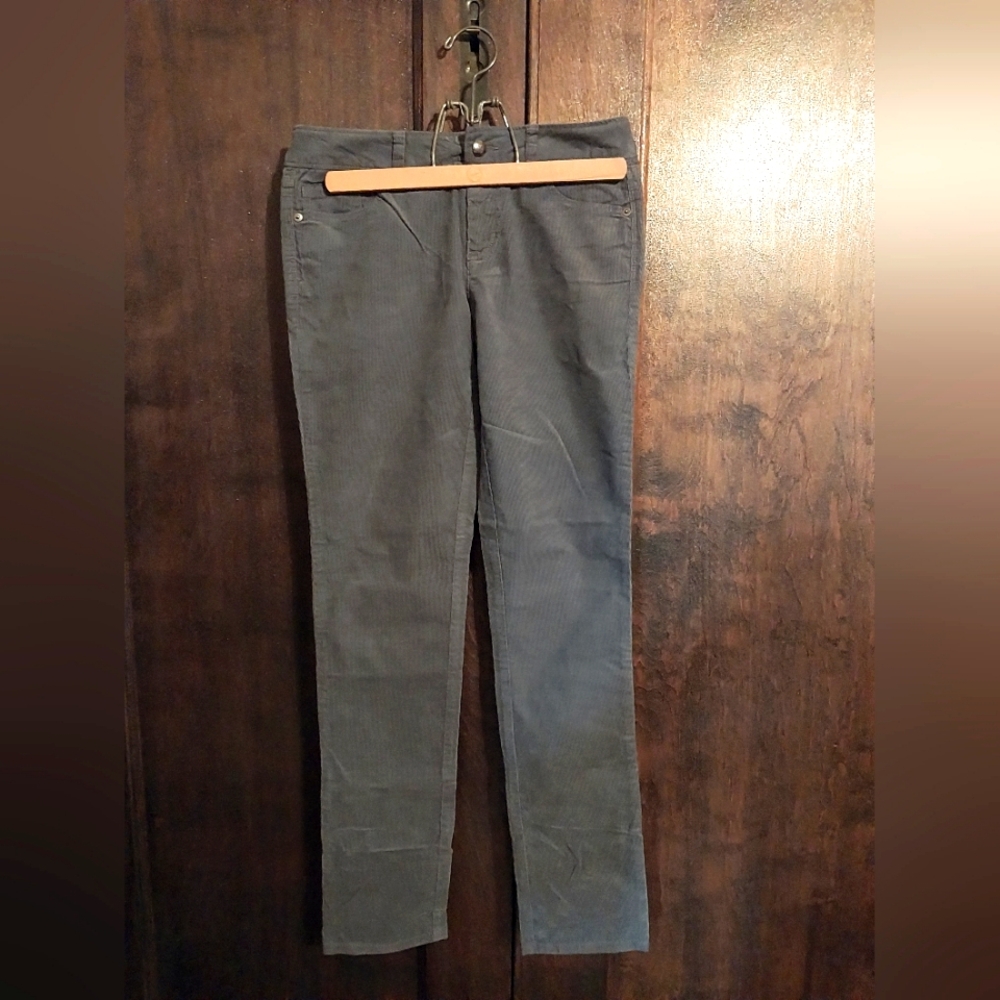 Tommy Hilfiger NWT smoke grey small cord fabric pants